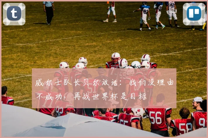 威尔士队长贝尔放话:我们没理由不成功,再战世界杯是目标